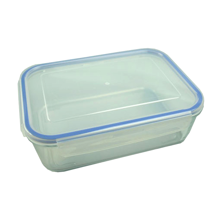 Komax Bioglass Rectangular Air & Water Tight Food Storage Container ...